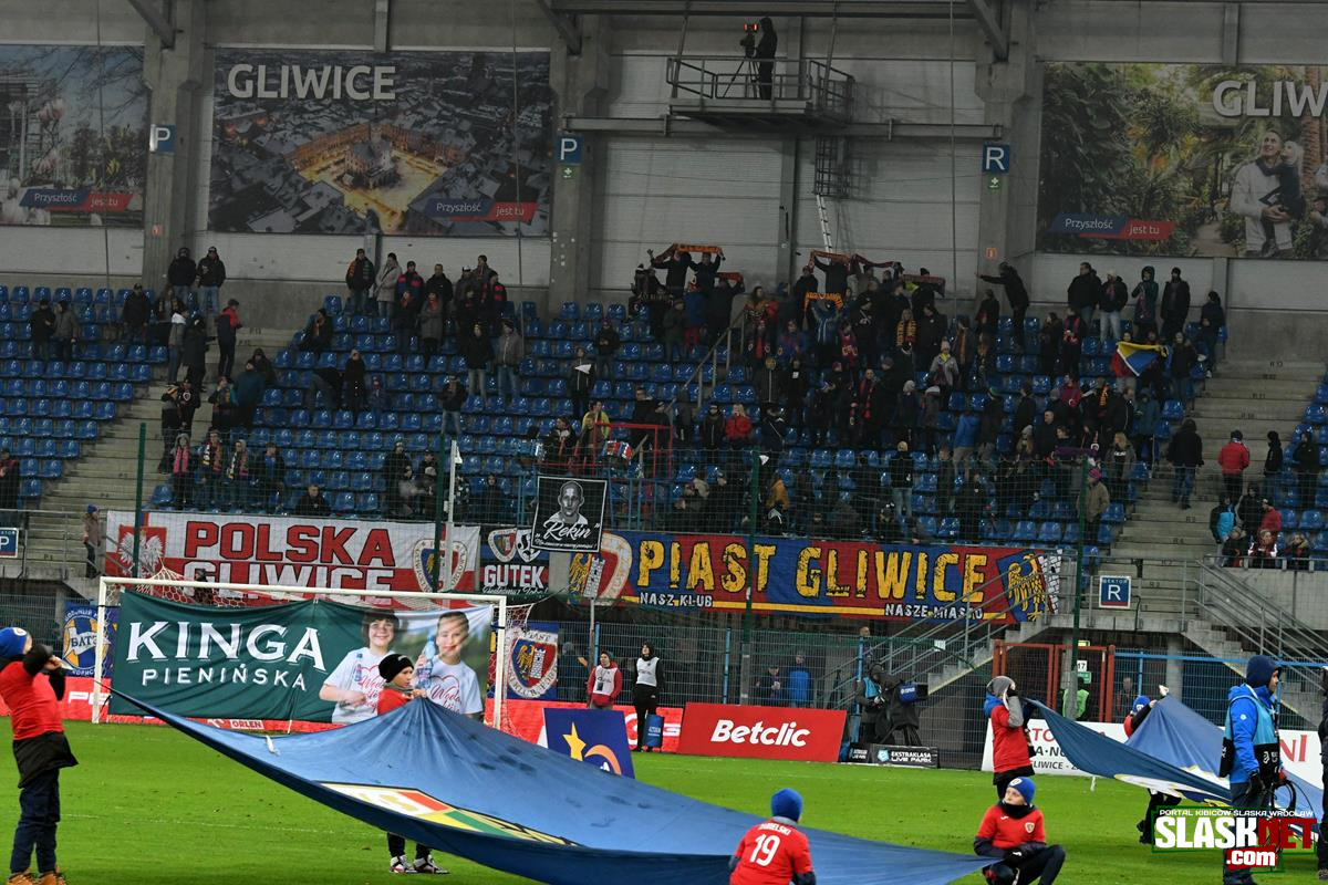 Piast Gliwice 0 3 Slask Wroclaw Kibice